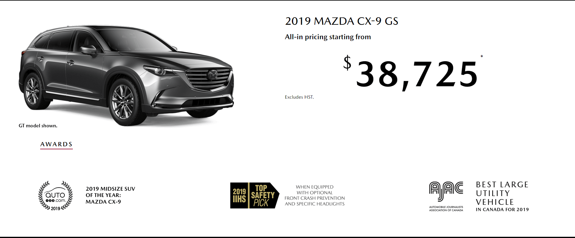 2019 Mazda CX-9 Deals for May 2019